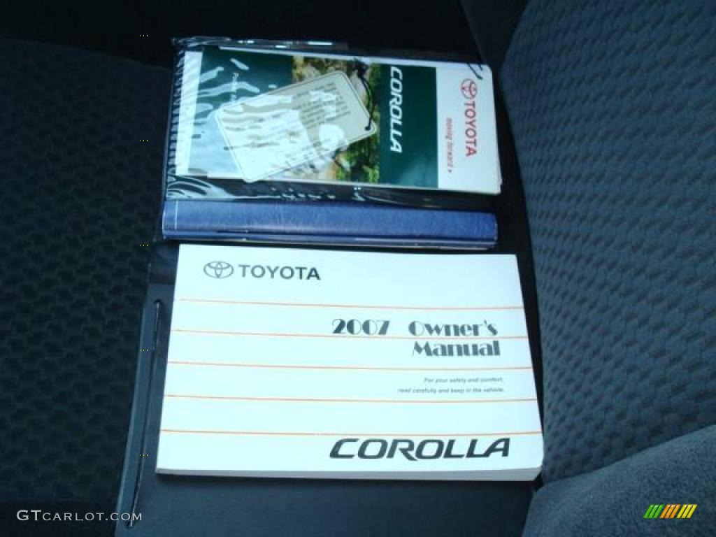 2007 Corolla S - Silver Streak Mica / Dark Charcoal photo #21