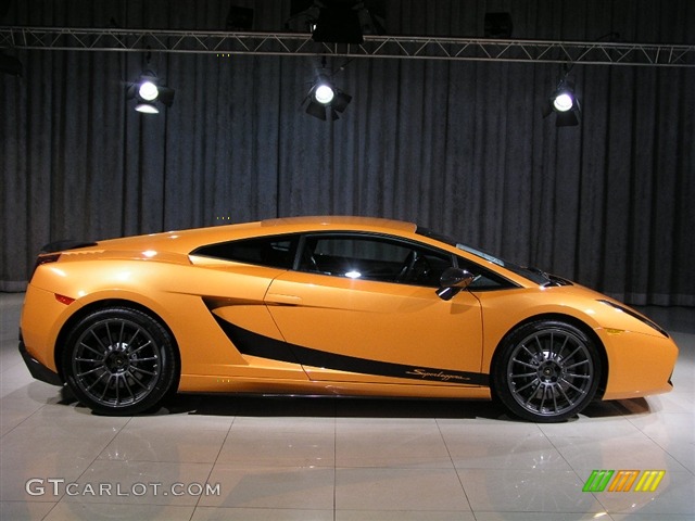 2008 Gallardo Superleggera - Arancio Borealis / Black photo #18