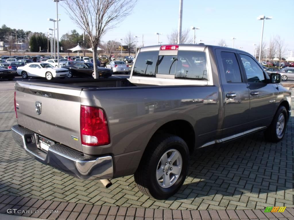 2009 Ram 1500 SLT Quad Cab - Mineral Gray Metallic / Dark Slate/Medium Graystone photo #5