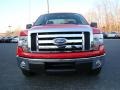 2010 Vermillion Red Ford F150 XLT Regular Cab  photo #7