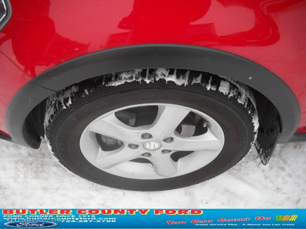 2007 SX4 Sport AWD - Bright Red / Black photo #16