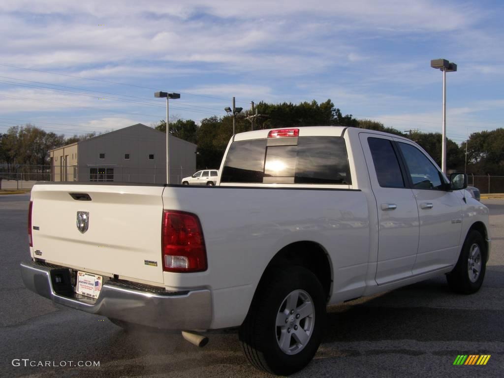 2009 Ram 1500 ST Quad Cab - Stone White / Dark Slate/Medium Graystone photo #3