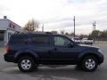 2008 Majestic Blue Nissan Pathfinder S  photo #2