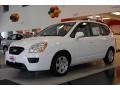 2009 Clear White Kia Rondo LX  photo #2