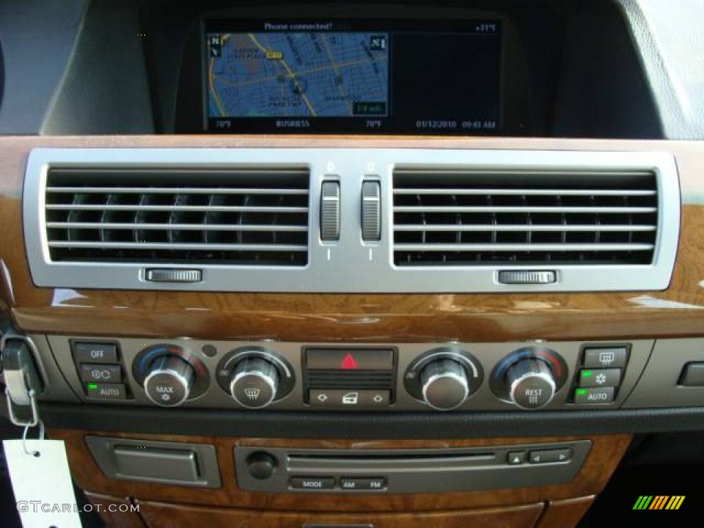 2008 7 Series 750i Sedan - Monaco Blue Metallic / Cream Beige photo #15
