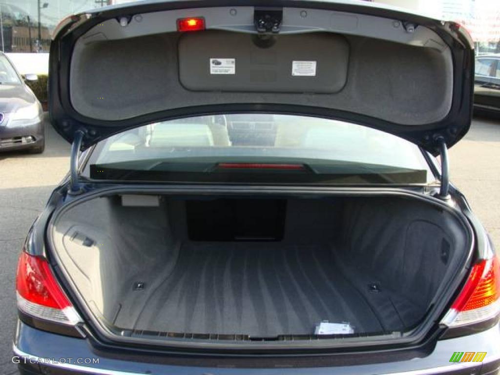 2008 7 Series 750i Sedan - Monaco Blue Metallic / Cream Beige photo #18