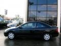 2001 Nighthawk Black Pearl Honda Civic EX Coupe  photo #2