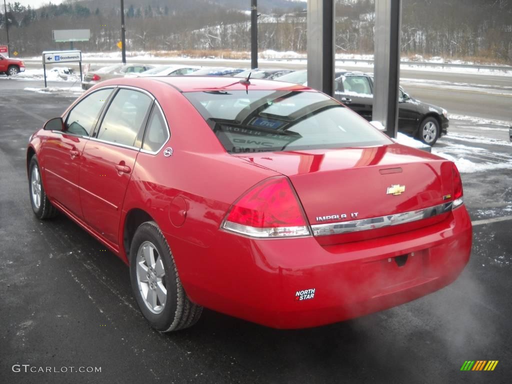 2007 Impala LT - Precision Red / Gray photo #4