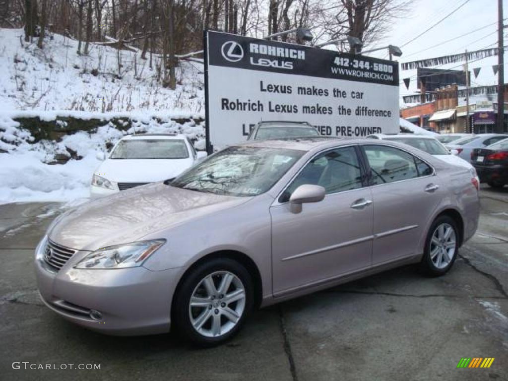 2009 ES 350 - Moon Shell Mica / Light Gray photo #1
