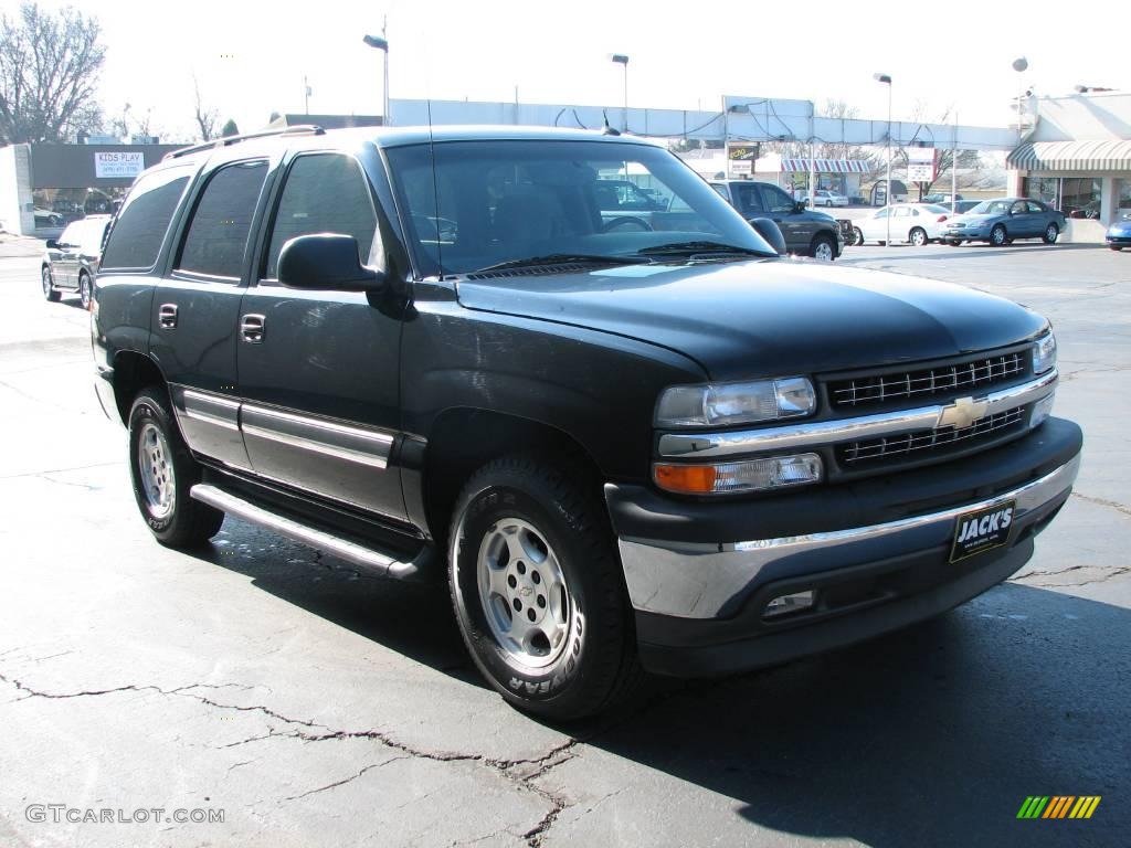 2005 Tahoe LS - Black / Gray/Dark Charcoal photo #4