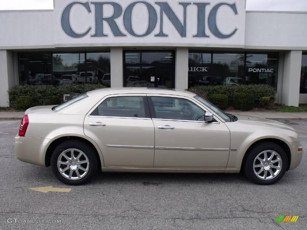 2010 300 Touring - White Gold Pearlcoat / Dark Khaki/Light Graystone photo #1