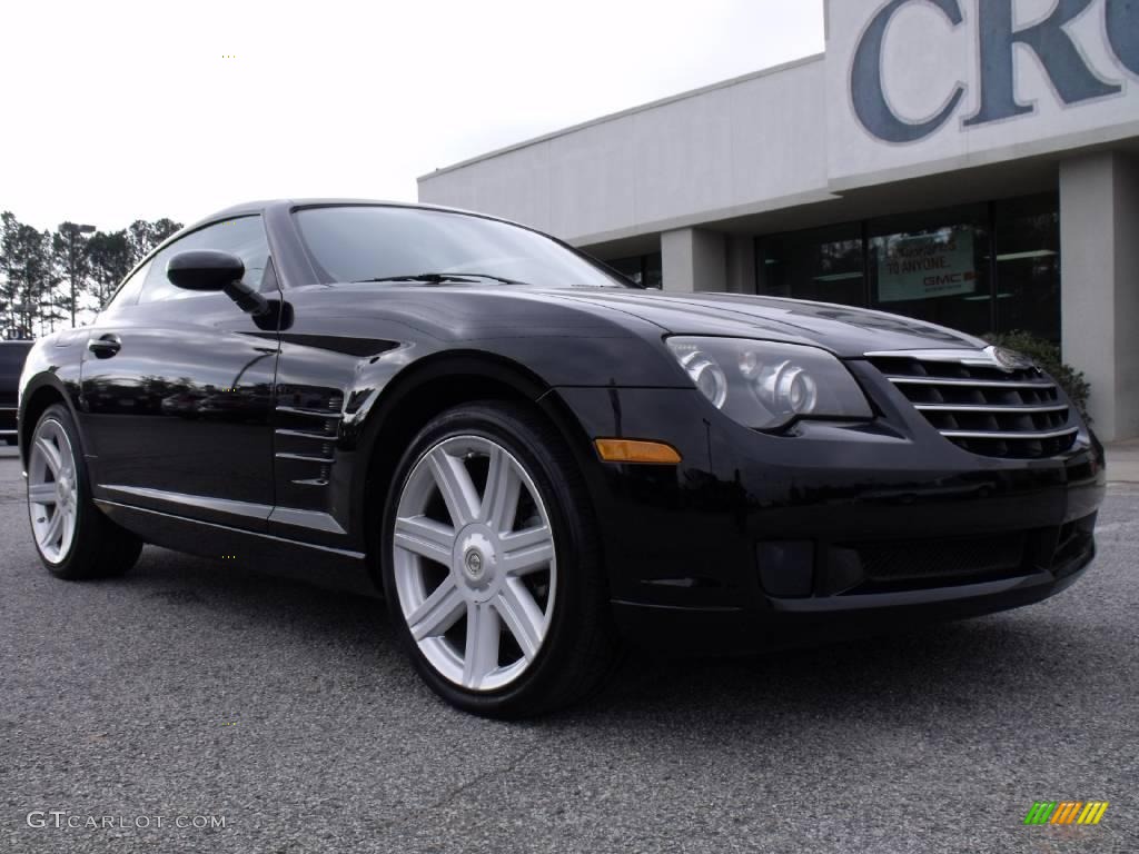 Black 2005 Chrysler Crossfire Coupe Exterior Photo #24620132