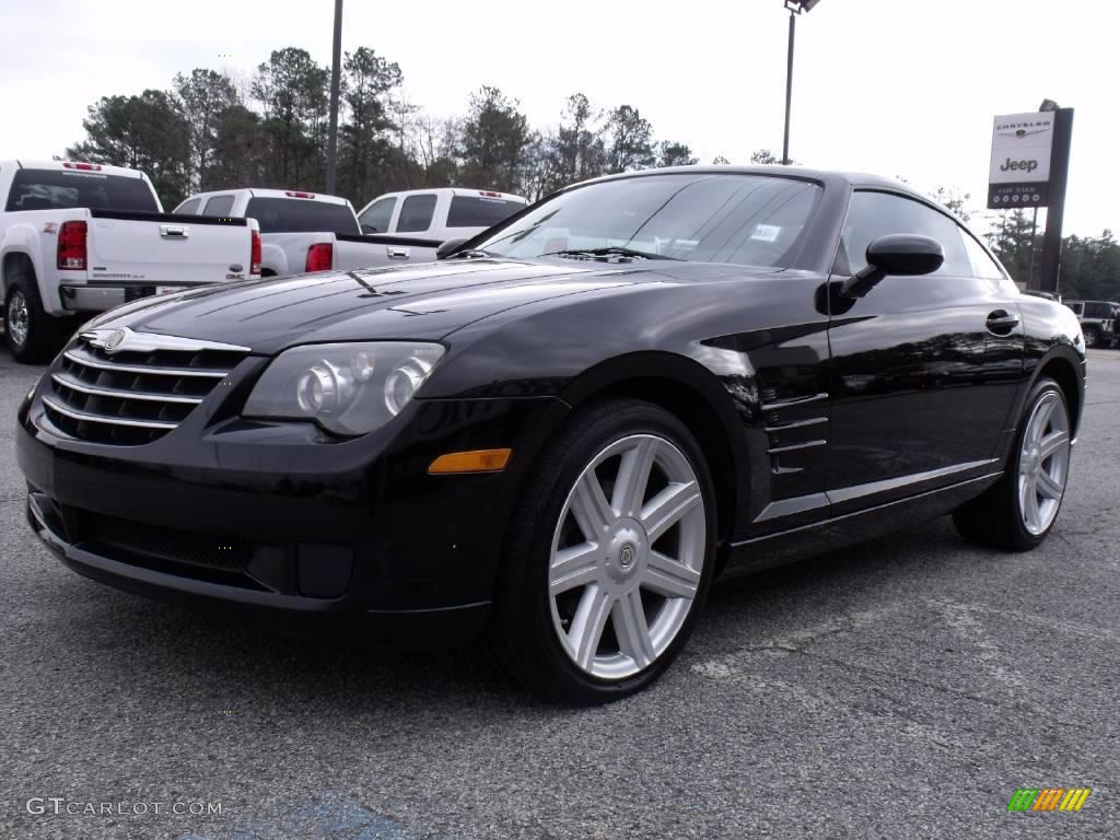 Black 2005 Chrysler Crossfire Coupe Exterior Photo #24620140