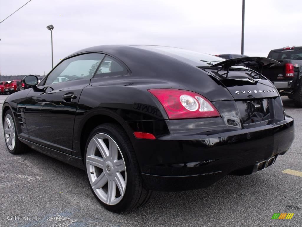 Black 2005 Chrysler Crossfire Coupe Exterior Photo #24620144