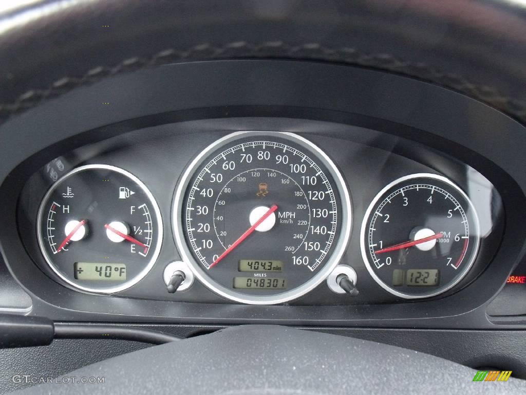 2005 Chrysler Crossfire Coupe Gauges Photo #24620176