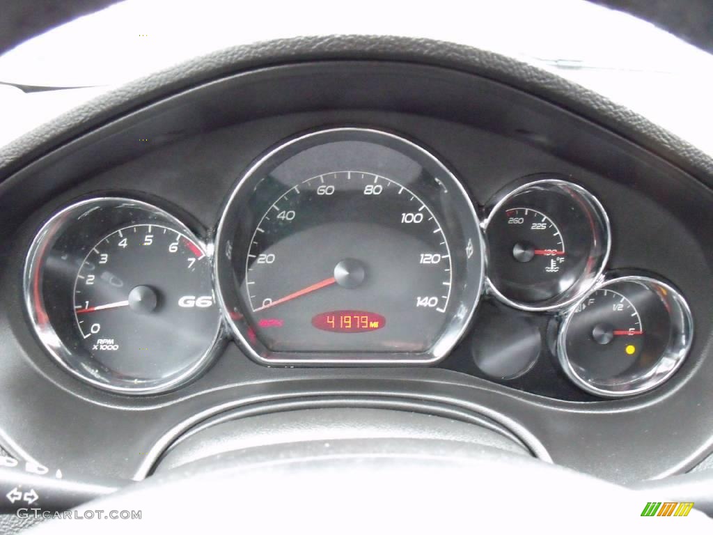 2009 G6 GT Sedan - Performance Red Metallic / Ebony photo #20