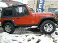 2006 Impact Orange Jeep Wrangler Rubicon 4x4  photo #5