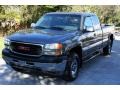 2001 Storm Gray Metallic GMC Sierra 2500HD SLE Extended Cab 4x4  photo #1