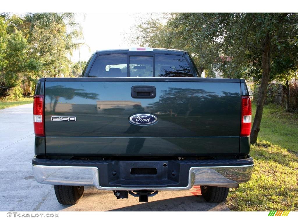 2004 F150 XLT SuperCab 4x4 - Aspen Green Metallic / Medium/Dark Flint photo #10