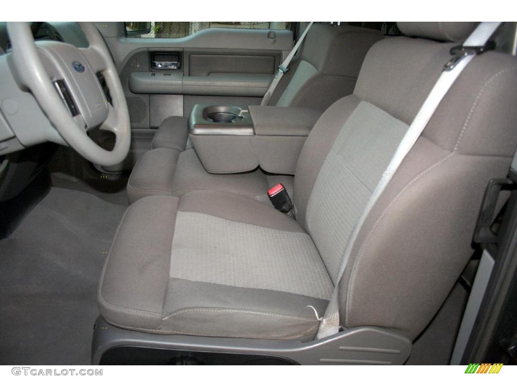 2004 F150 XLT SuperCab 4x4 - Aspen Green Metallic / Medium/Dark Flint photo #45