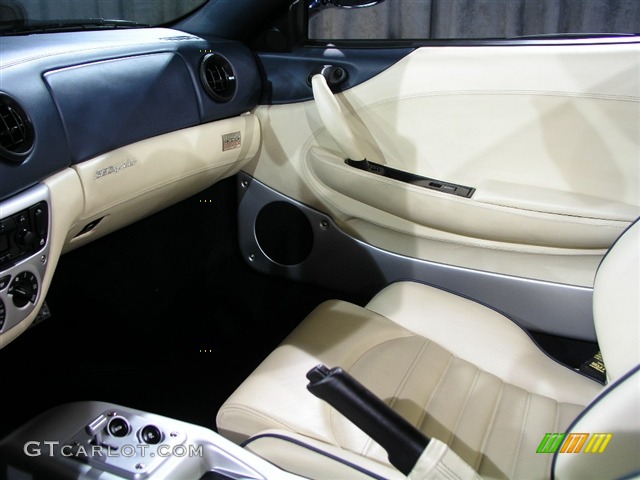 Ivory Interior 2004 Ferrari 360 Spider F1 Photo #246248