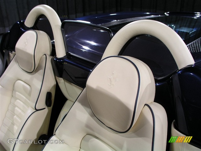 Ivory Interior 2004 Ferrari 360 Spider F1 Photo #246255