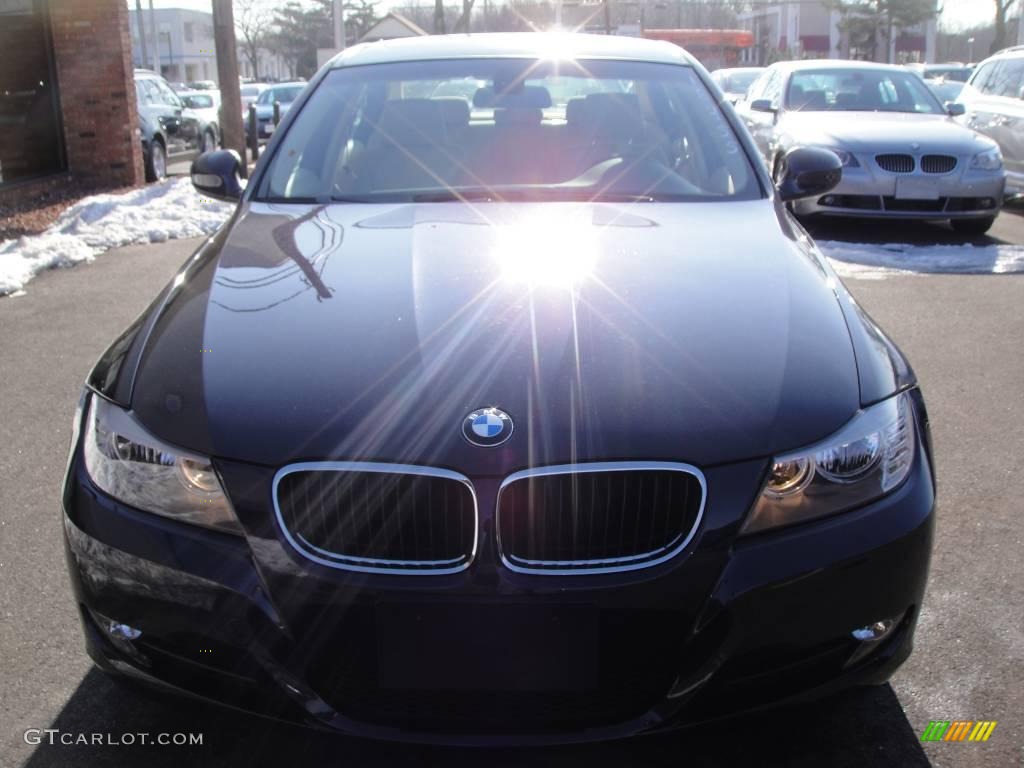 2009 3 Series 328i Sedan - Monaco Blue Metallic / Beige photo #2