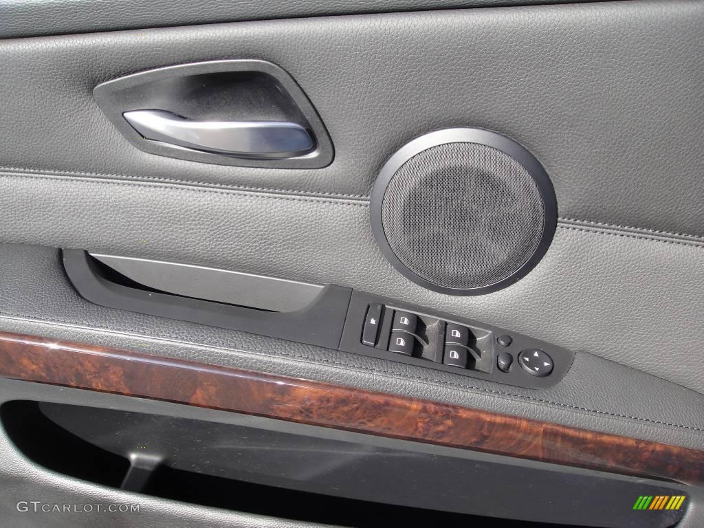 2007 3 Series 328xi Sedan - Montego Blue Metallic / Black photo #8