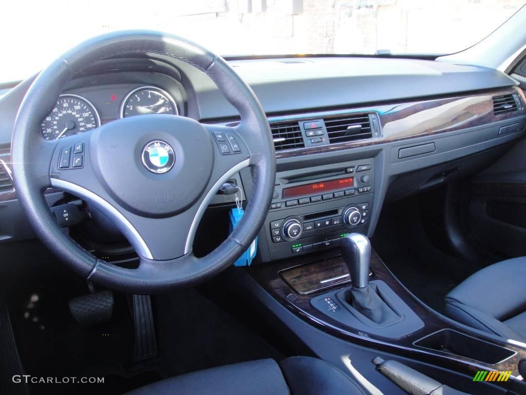 2007 3 Series 328xi Sedan - Montego Blue Metallic / Black photo #11