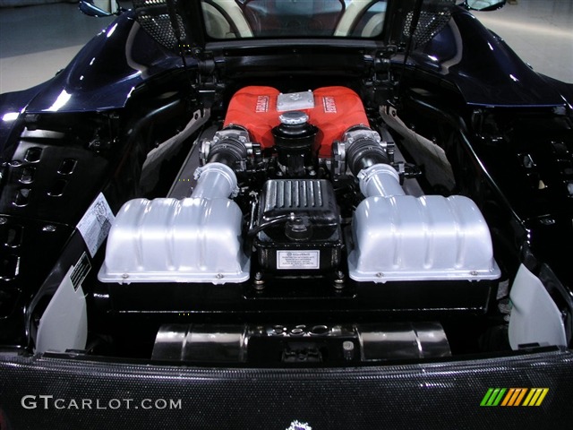 2004 Ferrari 360 Spider F1 3.6 Liter DOHC 40-Valve V8 Engine Photo #246276