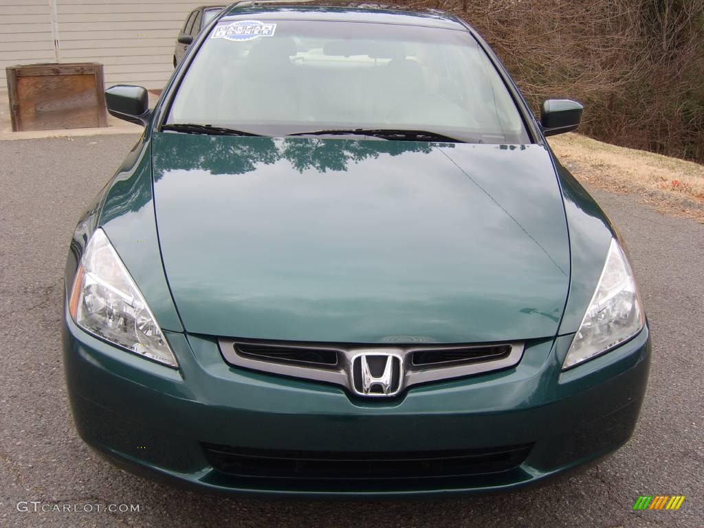 2003 Accord EX Sedan - Noble Green Pearl / Ivory photo #2