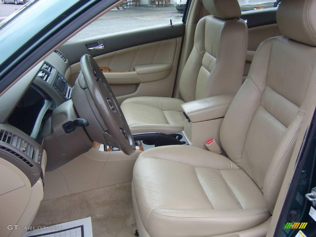 2003 Accord EX Sedan - Noble Green Pearl / Ivory photo #10