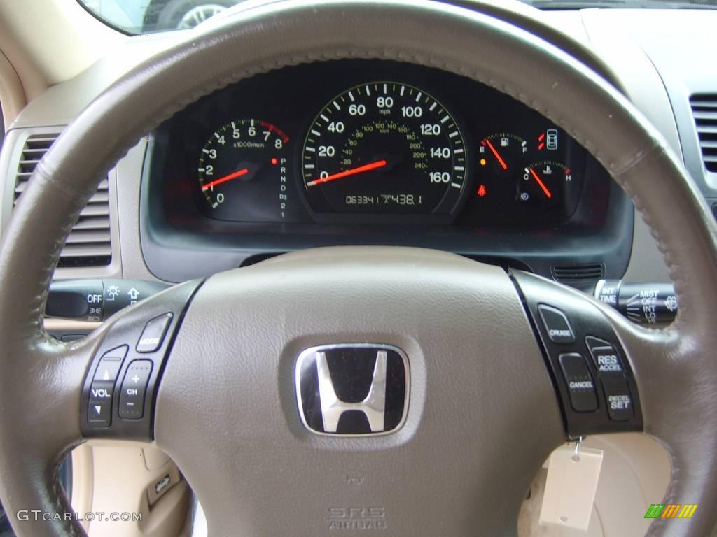 2003 Accord EX Sedan - Noble Green Pearl / Ivory photo #15