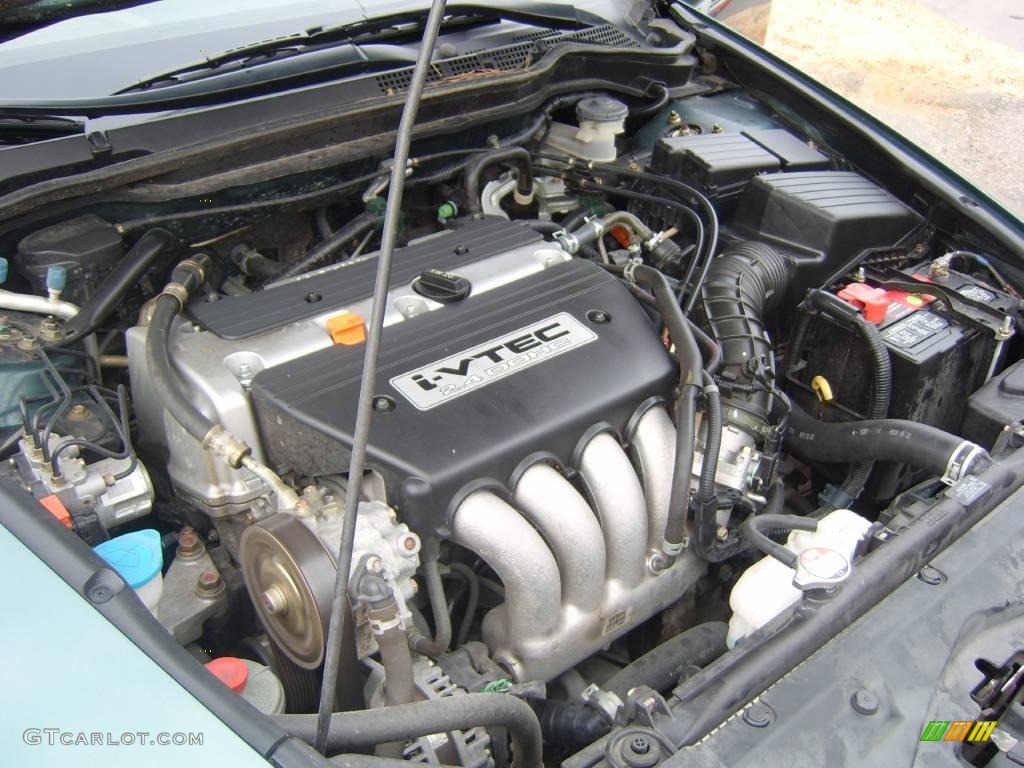 2003 Accord EX Sedan - Noble Green Pearl / Ivory photo #20