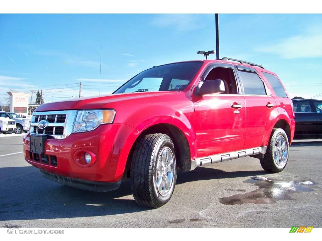 2009 Escape XLT V6 4WD - Torch Red / Charcoal photo #25