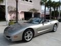 2000 Light Pewter Metallic Chevrolet Corvette Convertible  photo #1