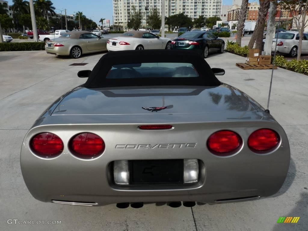 2000 Corvette Convertible - Light Pewter Metallic / Light Oak photo #15
