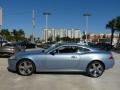 2007 Frost Blue Metallic Jaguar XK XK8 Coupe  photo #2