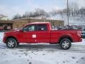 2010 Vermillion Red Ford F150 FX4 SuperCrew 4x4  photo #6