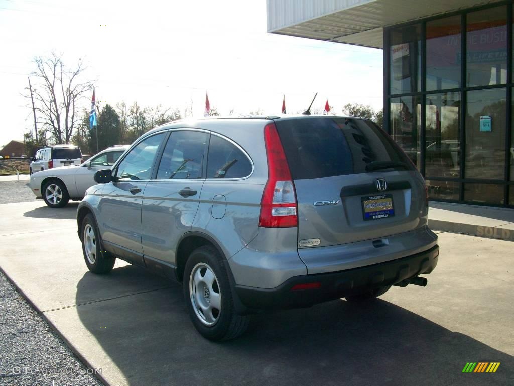 2008 CR-V LX - Whistler Silver Metallic / Gray photo #3