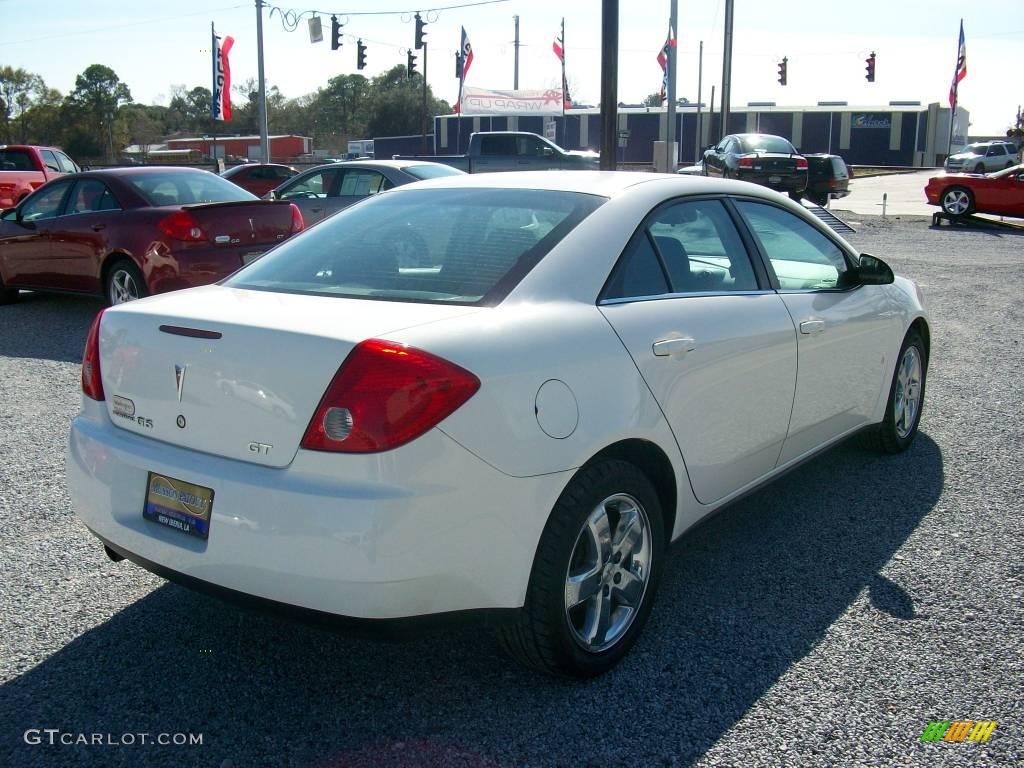 2008 G6 GT Sedan - Ivory White / Ebony Black photo #4