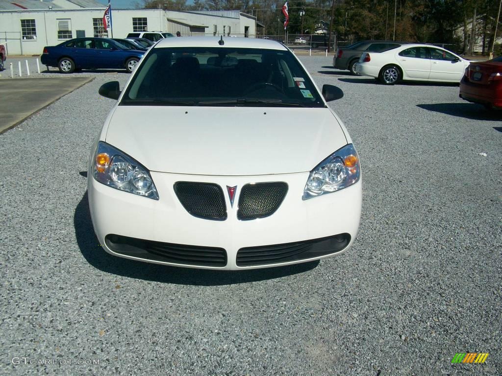 2008 G6 GT Sedan - Ivory White / Ebony Black photo #7