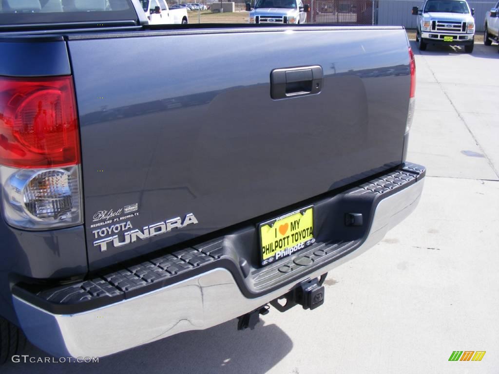 2008 Tundra SR5 Double Cab - Slate Gray Metallic / Graphite Gray photo #22