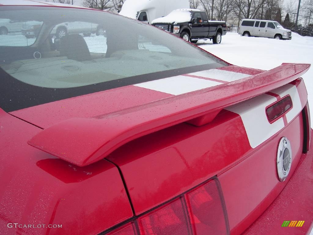 2005 Mustang GT Premium Coupe - Torch Red / Medium Parchment photo #12