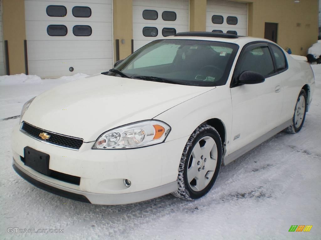 White Chevrolet Monte Carlo