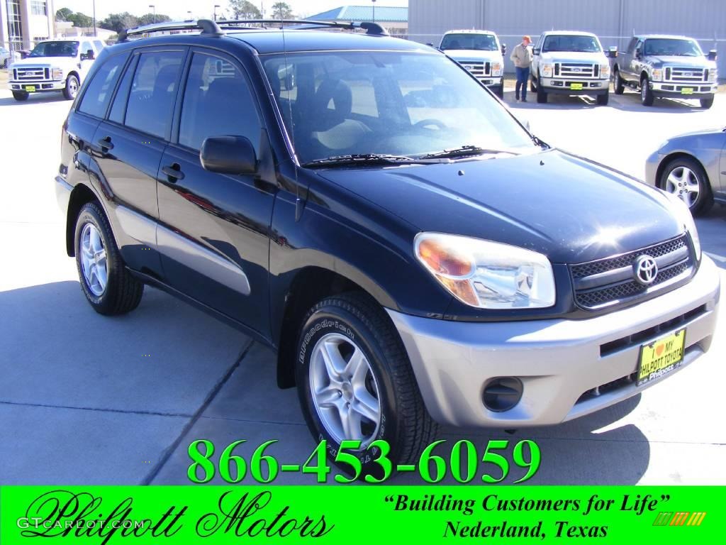 2005 RAV4  - Black / Dark Charcoal photo #1