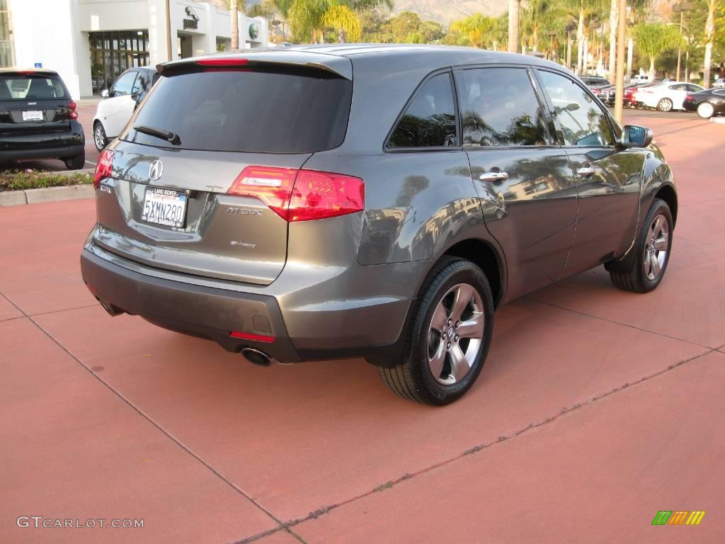 2007 MDX Sport - Nimbus Gray Metallic / Ebony photo #3