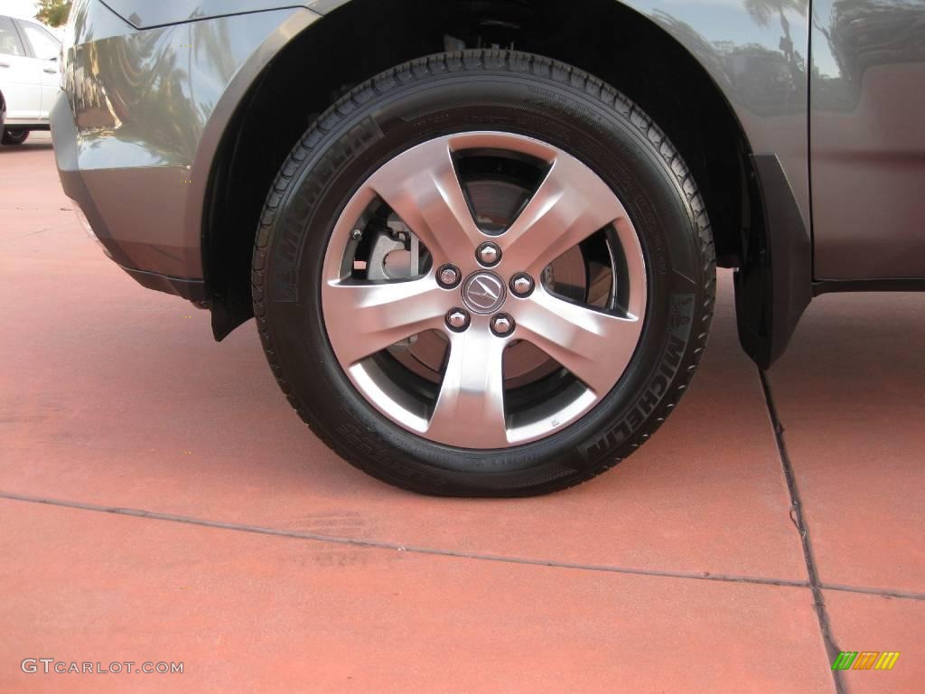 2007 MDX Sport - Nimbus Gray Metallic / Ebony photo #22