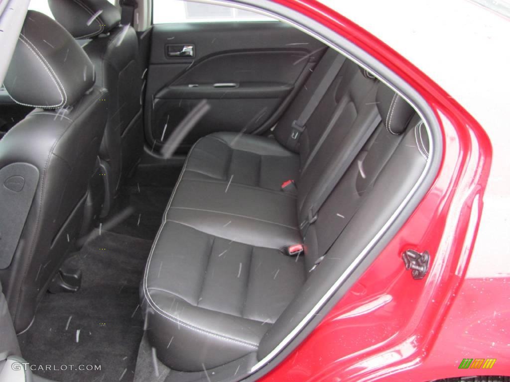 2010 Fusion SEL V6 - Sangria Red Metallic / Charcoal Black photo #13