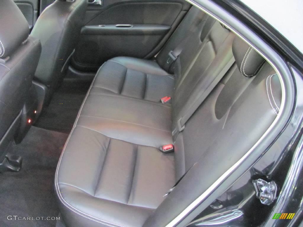 2010 Fusion SEL V6 - Tuxedo Black Metallic / Charcoal Black photo #10